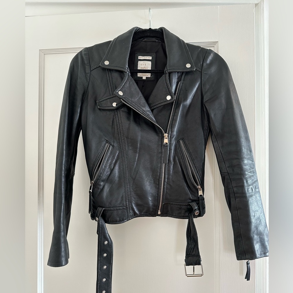 Zara Leather Jackets Women's Size XS